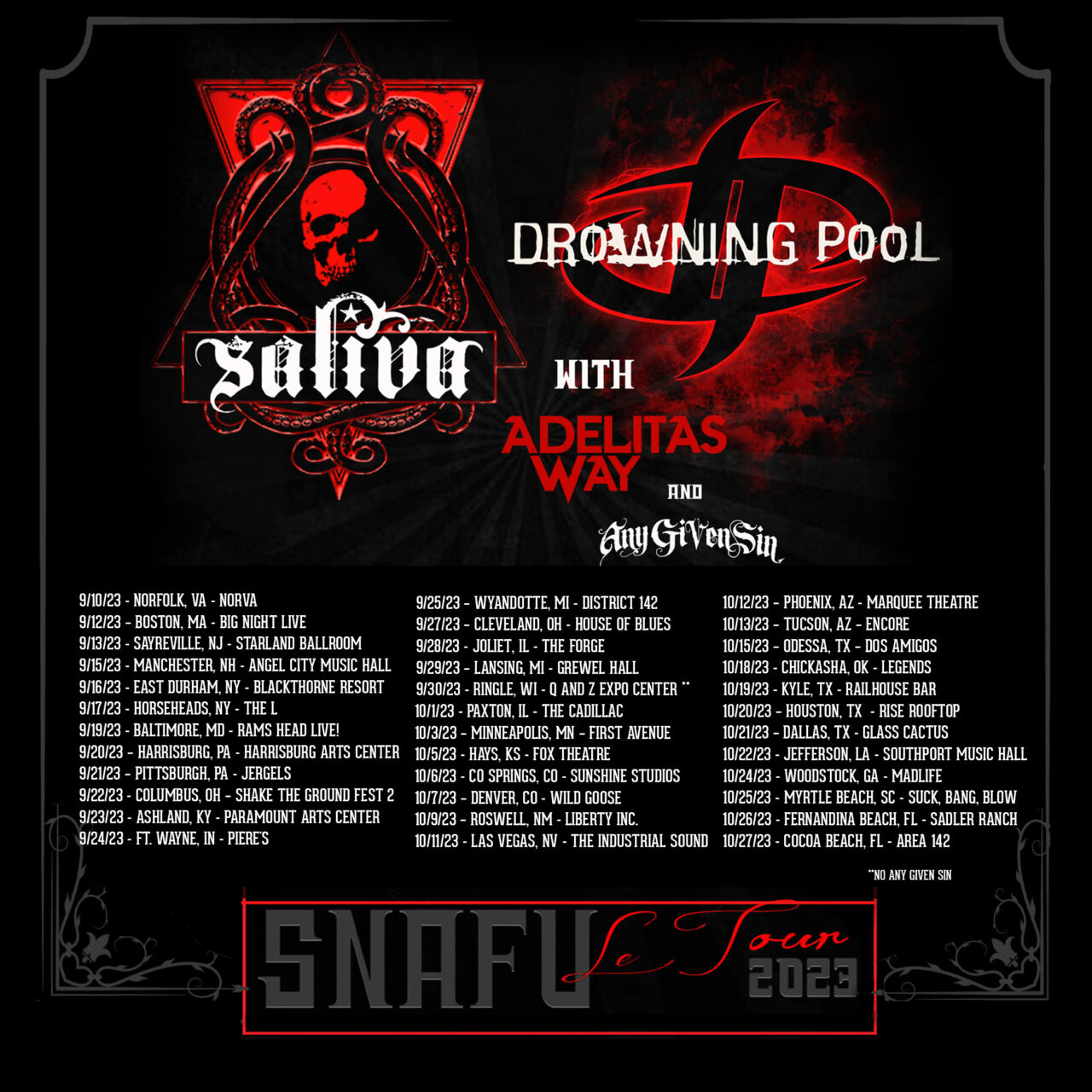 DROWNING POOL OFFICIAL SITE AND STORE